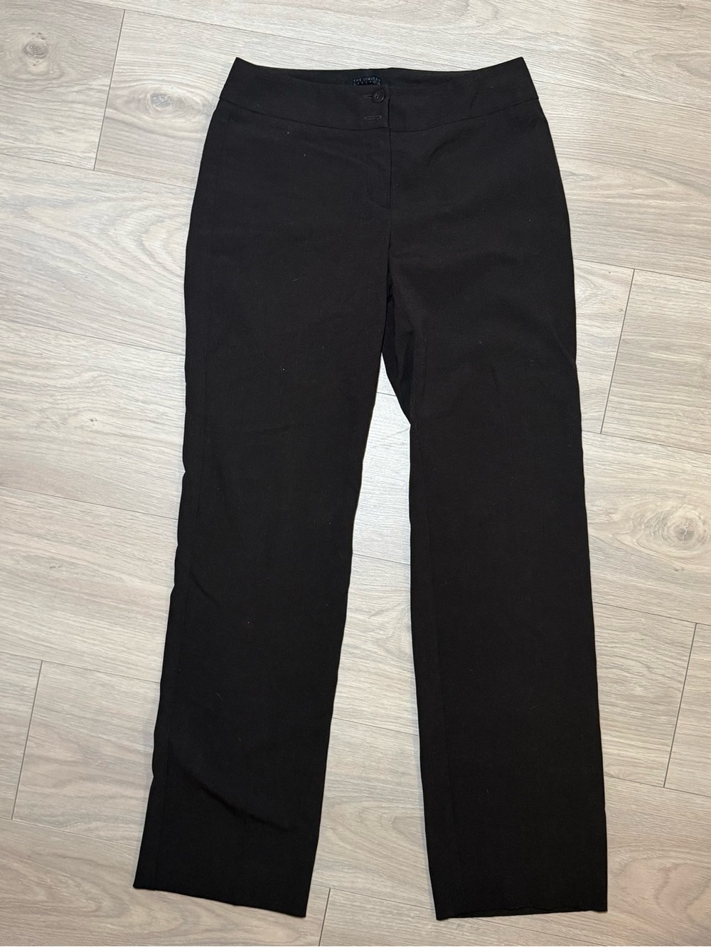 The Limited Dark Brown Straight-Leg Dress Pants